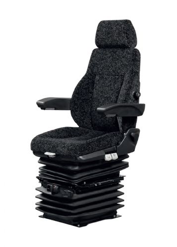 Mechanischer-Lokführersitz - T1101/H7-EA160 - Pilot Sitzsysteme GmbH - Leder / EN 15085-2:2021 / EN 45545