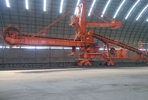 Schaufelrad-Stacker/Reclaimer - TAIYUAN HEAVY INDUSTRY CO.,LTD - Ausleger