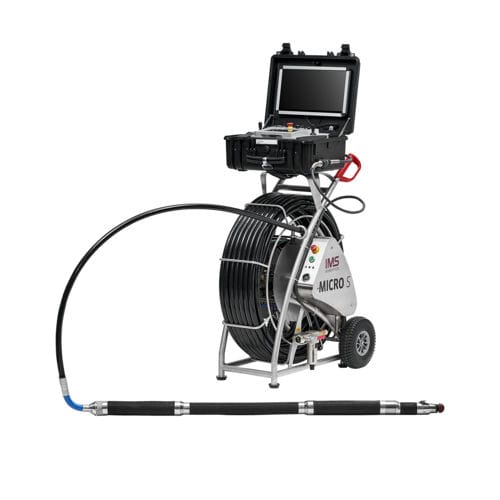 Kamera zum Schieben - MICRO S - Groupe IMS Robotics - für Abwasserkanäle / digital / Inspektion