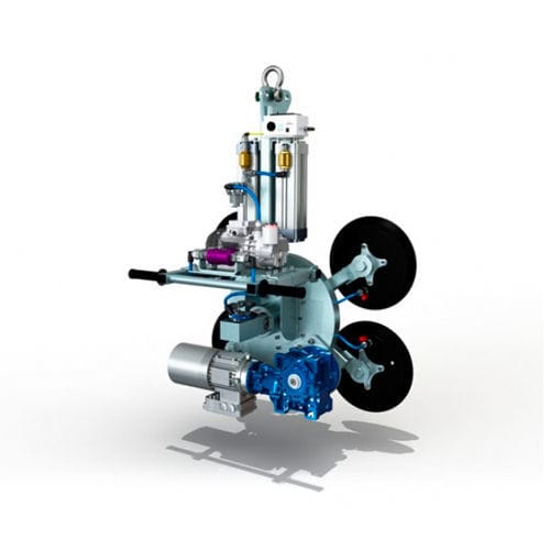 Vakuumheber mit 4 Punkten - VEV 4/360 F-E360 - Liftstyle Manzelli SRL - für Glasplatten / elektrisch