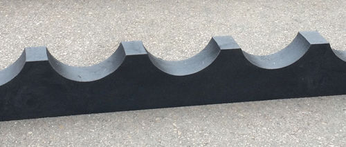 Kunststoff-Auflagesattel - LKorona-Base-en - BANCALI S.r.l.s. - für Schwerlasten