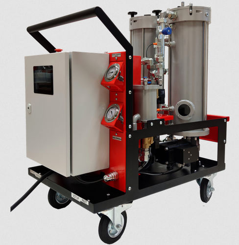 Druckfilteranlage - ONW - ECOFIL, spol. s r.o. - Patronen / für Öl / hydraulisch