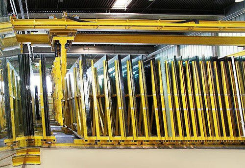 Automatisches Lagersystem / für Glas - HEGLA FRANCE - vertikal / kompakt