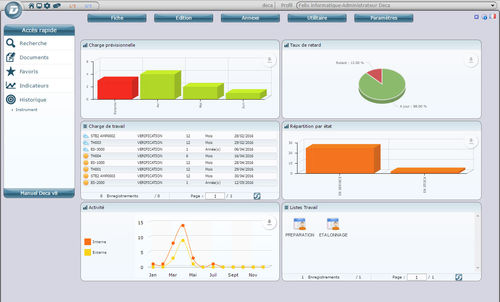 Management-Software - Deca  - FELIX INFORMATIQUE - Mess / Qualität / Berechnung