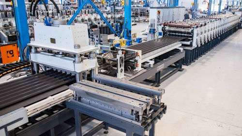 Profiliermaschine für Dachplatten - GASPARINI SpA - Blech / für Verkleidungsprofile / für Metalldach