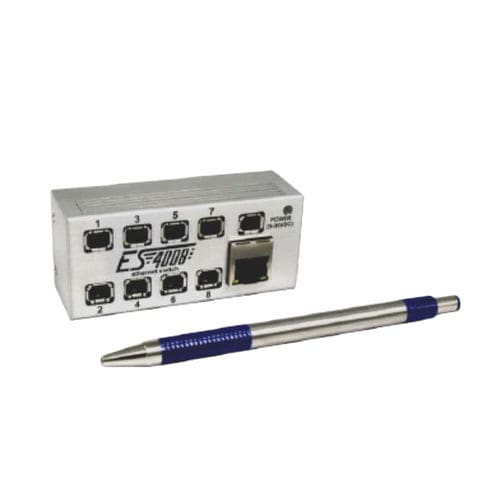 Ethernet-Switch / managed - ES4000  - EVOMESURE - 8 Ports / 4 Ports / robust