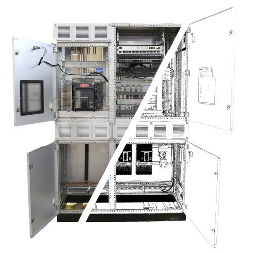 Elektrischer kasten / Verteilung - TGBT  - AVENTECH GROUPE - Steuerung / voll ausgestattet / modular