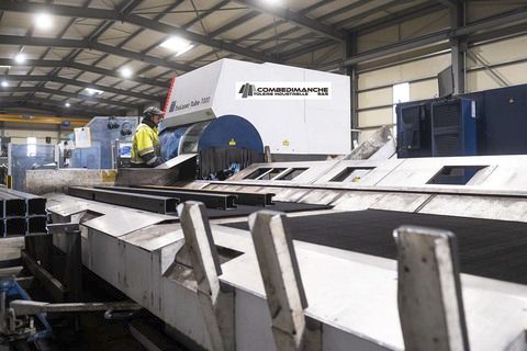 Laserschneiden - COMBEDIMANCHE - Stahl / Aluminium / Prototyping