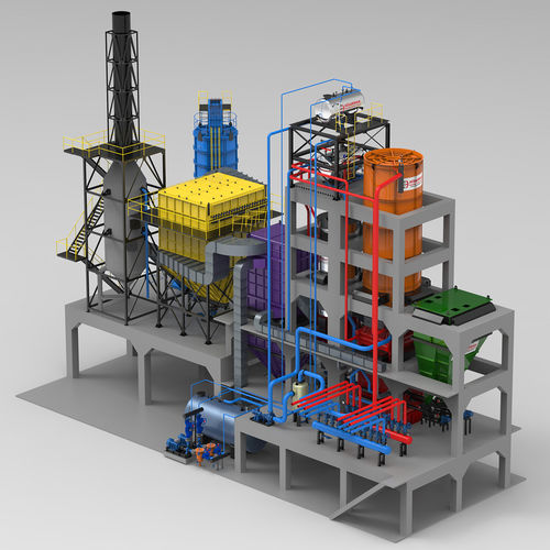 Heißölkessel - HFBH - Hisarmak - Kohle / Fließbett / Industrie