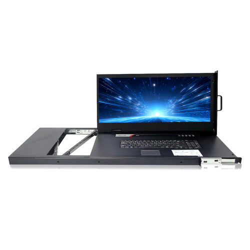 KVM-Switch / Rack - RGD-KVM-23808HD-VGA - Key Technology Rugged System Limited - mit Tastatur / digital / mit LCD-Bildschirm
