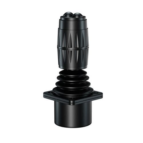 Hall-Effekt-Joystick - K-TEK-HC-5U2E - Key Technology Rugged System Limited - 2-Achs / mit 2 Tasten / für Hilfetechnologie