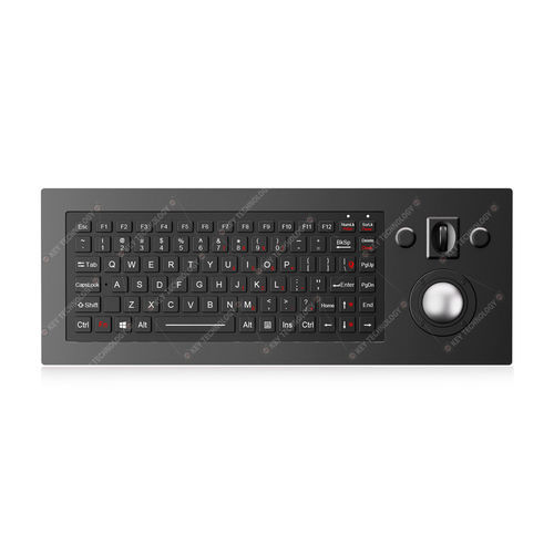 Einbaufähige Tastatur - K-TEK-M400-150-OTB-AVR-RM-FN-BL-151B-BT-DWP - Key Technology Rugged System Limited - mit mechanischen Tasten / 88 Tasten / 2 Maustasten
