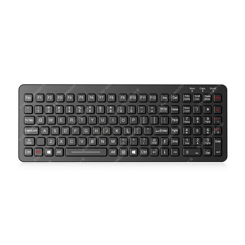 Einbaufähige Tastatur - K-TEK-M366KP-FN-BL-ML-OEM - Key Technology Rugged System Limited - Kohlenstoffkontakt / 108 Tasten / für die Luftfahrt