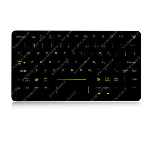 Desktop-Tastatur - K-TEK-M282-DHP-FN-BL-151B-IK-OEM - Key Technology Rugged System Limited - mit mechanischen Tasten / 3 Maustasten / 89 Tasten