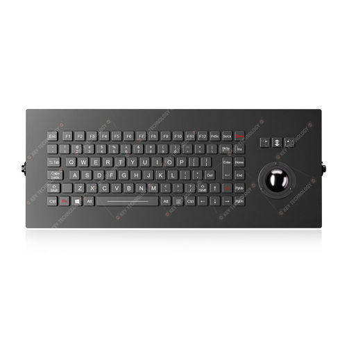 Desktop-Tastatur - K-TEK-M410-38-MTB-AVR-FN-BL-NV-151B-SDT - Key Technology Rugged System Limited - Kohlenstoffkontakt / 3 Maustasten / 91 Tasten