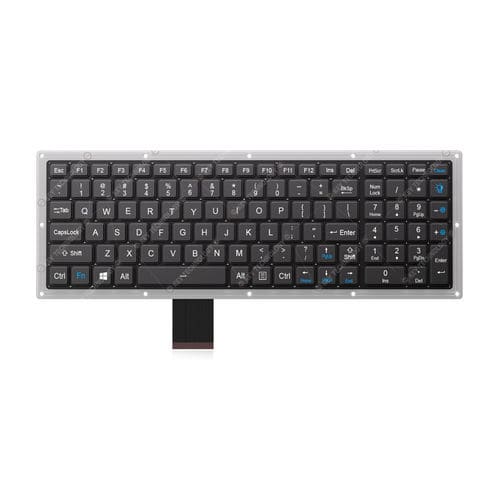 Einbaufähige Tastatur - K-TEK-V356KP-FN-BL-FC-PR-DM-DWP - Key Technology Rugged System Limited - mit scissor switches / 102 Tasten / für die Automobilindustrie