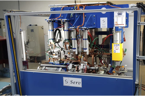 Widerstandschweißmaschine - SERV - automatisch / freistehend
