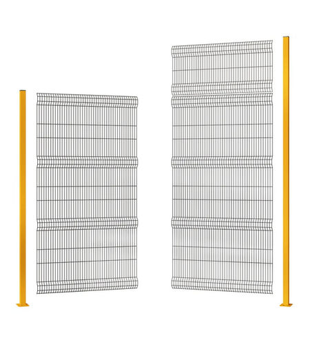 Sicherheits-Gittertrennwand - EASY BARRIER KRT - DELLA CASA RETI - Edelstahl