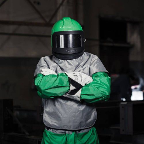Stoff-Overall - REVETTECH - für industrielle Malerarbeiten / für Sandstrahlmaschine / unisex