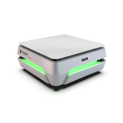FTS für Materialumschlag - HUSKY - E-COBOT - zum Laden / batteriebetrieben