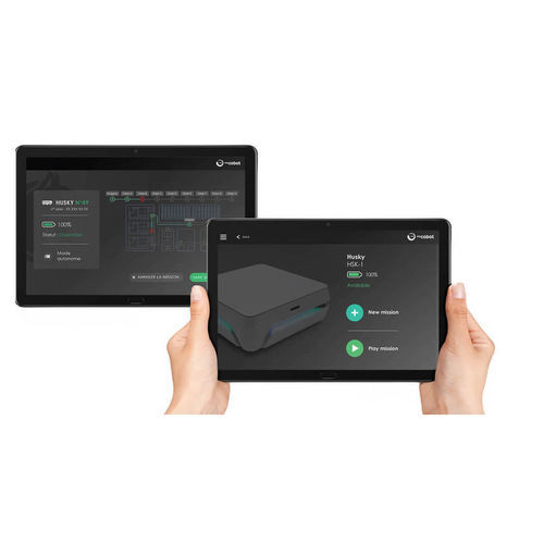 Mobile App / Flottenmanagement - MYCOBOT USER - E-COBOT - für autonome mobile Roboter / Android / iOS