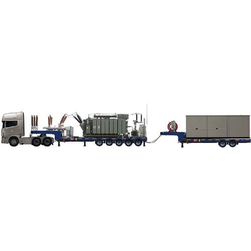 Mobiles Umspannwerk - YZB - Dowei Electric - gasisoliert / für Verteiler / für Hochspannungstransformator