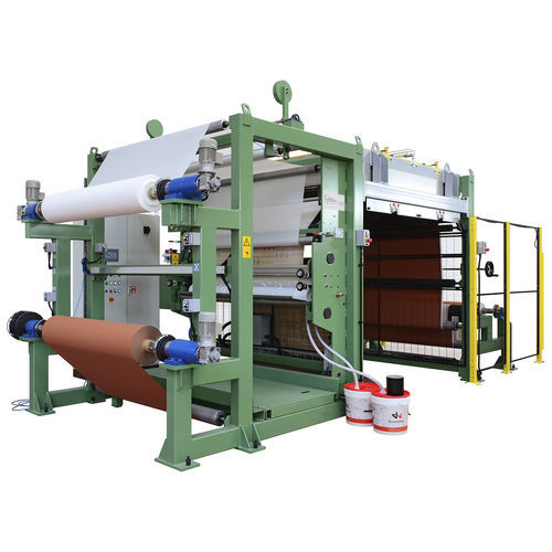 Rollen-Walzmaschine - LM-VG - Biko Meccanica Srl - wasserbasiert / für Schleifmittelbeschichtungen
