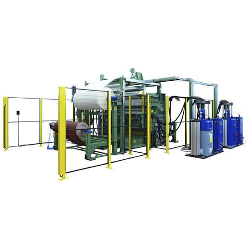 Rollen-Walzmaschine - LM-HM - Biko Meccanica Srl - Schmelzkleber / für Schleifmittelbeschichtungen