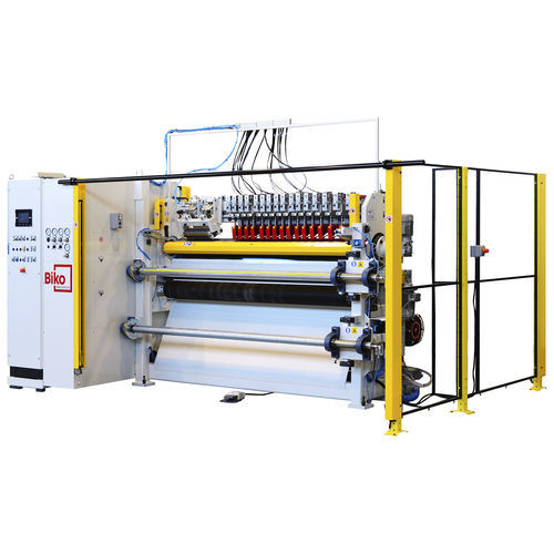 Rollen-Längsteilmaschine - TRM - Biko Meccanica Srl - für Schleifpapier / für Schleifleinen / für Schleifmittelbeschichtungen