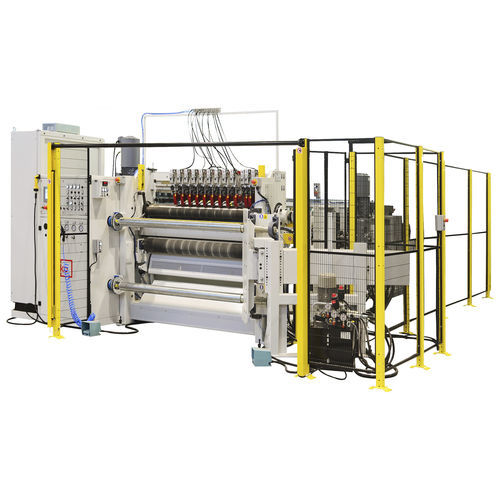 Rollen-Längsteilmaschine - TRK - Biko Meccanica Srl - für Schleifpapier / für Schleifleinen / für Schleifmittelbeschichtungen