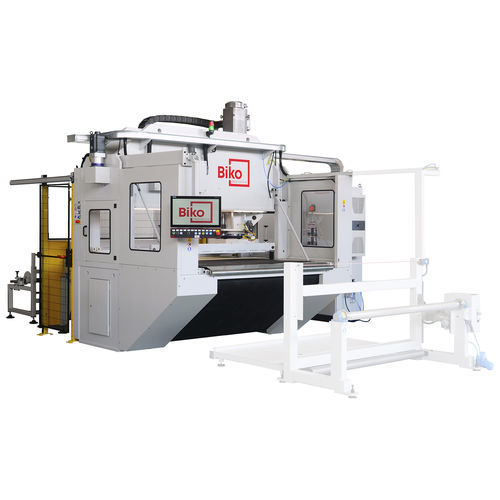Cutter-Schneidemaschine - EDP-W - Biko Meccanica Srl - mit Ausstecher / für Kunststoffe / für Polyurethan-Hartschaum