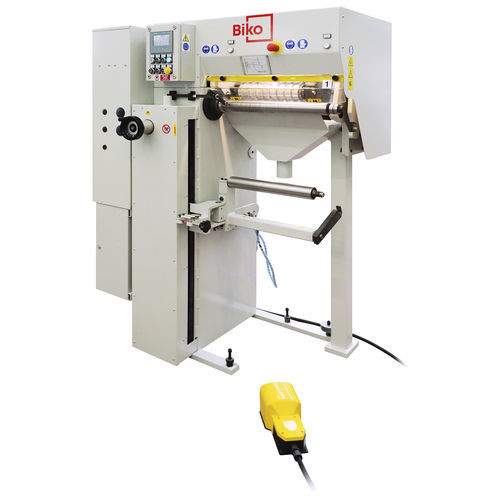 Band-Längsteilmaschine - SBS-DF - Biko Meccanica Srl - für Schleifpapier / für Schleifleinen / automatisch