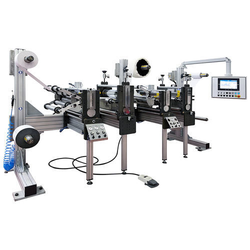Drehbare Schneidemaschine - NE-RD - Biko Meccanica Srl - mit Ausstecher / für Schaum / für Kunststoff-Folien