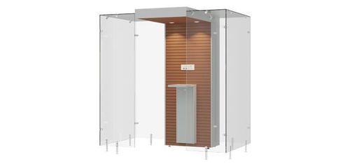 Rauchergestell mit HEPA-Filter - SP160 - Longhi Air - Hartglas / MDF / Stahl