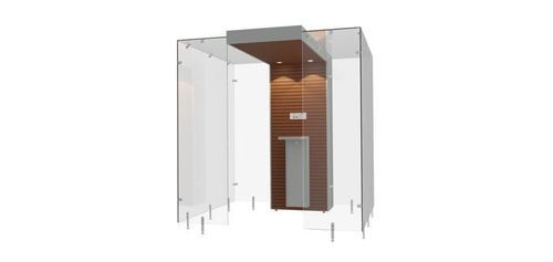 Rauchergestell mit HEPA-Filter - SP200 - Longhi Air - Hartglas / MDF / Stahl