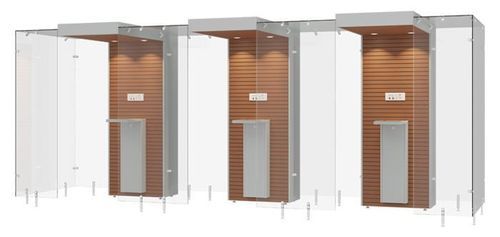 Rauchergestell mit HEPA-Filter - 3SP160 - Longhi Air - Hartglas / MDF / Stahl