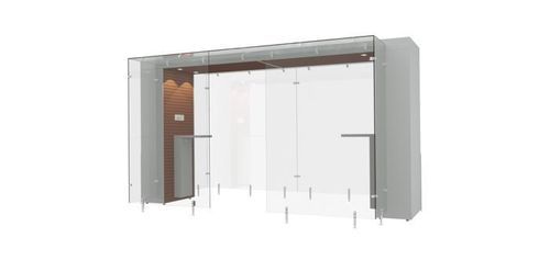 Rauchergestell mit HEPA-Filter - SPAREA 4M - Longhi Air - Hartglas / MDF / Stahl
