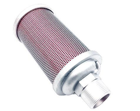 Auslass-Schalldämpfer - OIT-SIL-C - OI TECHNOLOGIES - Luft / Edelstahl