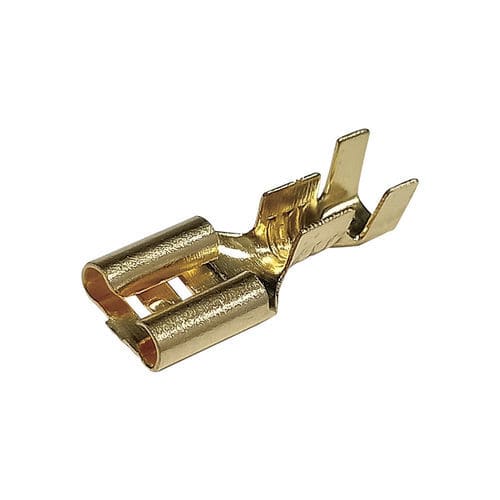 Crimp-Kabelschuh - AK-AK series - SAS - innen / ohne elektrische Isoliereigenschaften / Messing