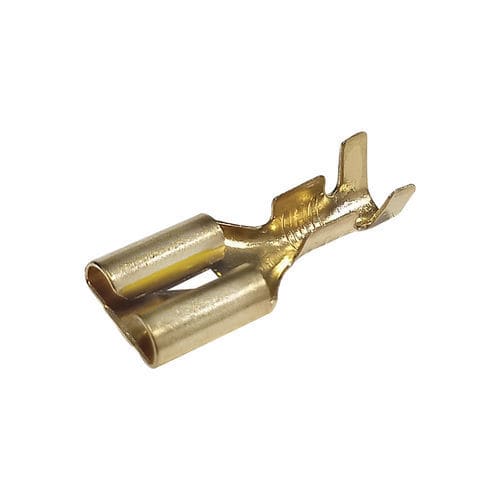 Flachsteckhülse - AK-AK series - SAS - Messing / Kupfer / Zink