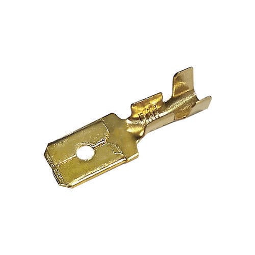Flachstecker - AK-AK series - SAS - ohne elektrische Isoliereigenschaften / Messing / Kupfer