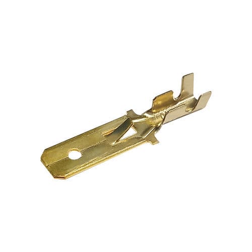 Flachstecker - AK-AK series - SAS - ohne elektrische Isoliereigenschaften / Messing / Kupfer