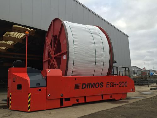 Transporter für Spulen - DIMOS Maschinenbau GmbH - auf Rädern