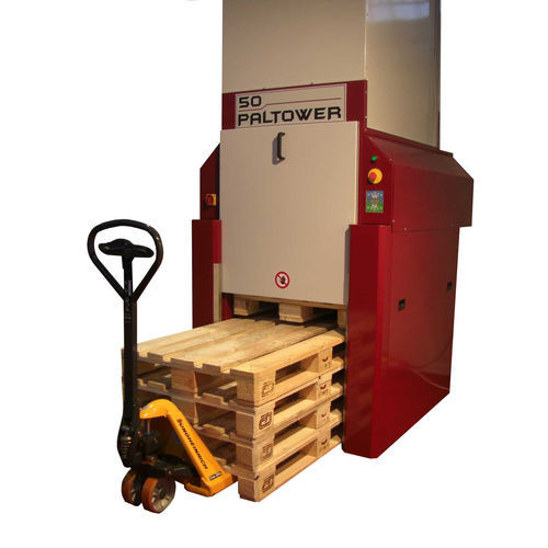 Stapelmaschine für leere Paletten - PALTOWER 50 - Paltower - Maurer Industrieprodukte GmbH - automatisch