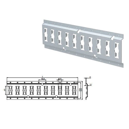 Zurrschiene - 3009 - Wistra GmbH - Stahl / Aluminium / Edelstahl