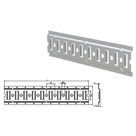 Zurrschiene - 3008 - Wistra GmbH - Edelstahl / Aluminium / Stahl