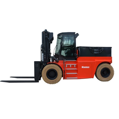 Elektrischer Gabelstapler - AC160L-12 - Raniero forklifts - LAMPOCAR Srl - Sitz / für Materialumschlag / für schwere Lasten