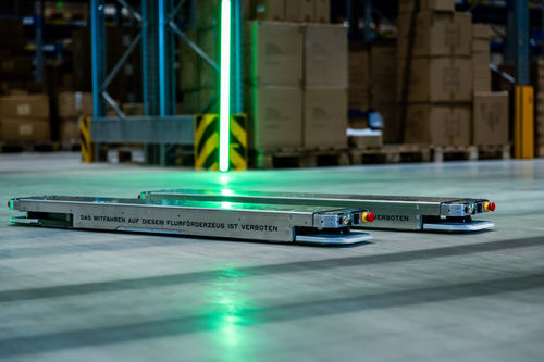 FTF-Hubwagen - Filics GmbH - batteriebetrieben / für Lagerhallen / kompakt