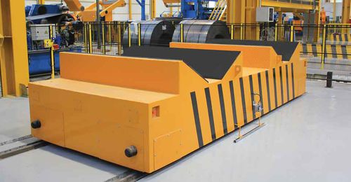 Transferwagen für Spulen - Güralp Vinc ve Makina Konstrüksiyon San. ve Tic. A.S. - für Materialumschlag