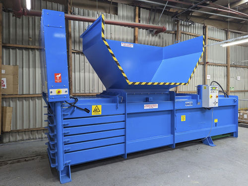 Ballenpresse für Karton - MHM XL50 - MHM UK LTD - für Müll / horizontal / mit oberer Öffnung